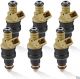 Yellow Fuel injectors for Ford Cars & Trucks 4.6 5.0 5.4 5.8